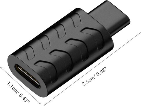USB 3.1 Male to Type C Female Adapter, Charging & Data Transfer, 3.1 Converter for, Laptop, Charger USB Extension in Kuwait
