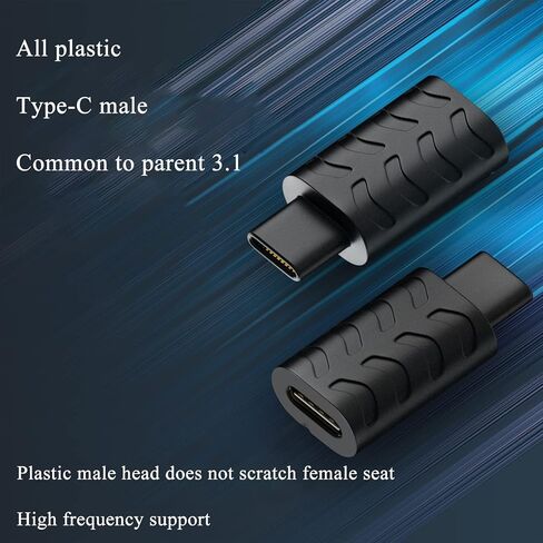 USB 3.1 Male to Type C Female Adapter, Charging & Data Transfer, 3.1 Converter for, Laptop, Charger USB Extension in Kuwait