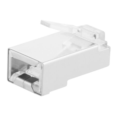 10 Pack Cat 5e FTP Shielded RJ45 Connectors, 8P8C Gold Plated Ethernet Crimp Plugs, Network Cable Modular RJ45 Ends for Ethernet Cable, Patch Cord, Network Maintenance in Kuwait