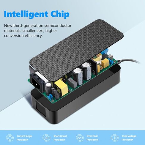 محول USB-C GaN بقدرة 240 واط، 48 فولت 5 أمبير، مصدر طاقة NVIDIA DGX Spark لمختلف العلامات التجارية لأجهزة الكمبيوتر العملاقة AI، GIGABYTE AI TOP Atom، إطار كمبيوتر محمول 16، Asus Ascent GX10 Fast Charger EPR Cable AVS PD3.1 in Kuwait