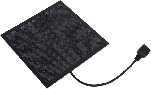 5W Solar Panel USB Fan, Portable Cooling Iron Fan WMonocrystalline Silicon, For Home Office Outdoor, Solar USB Cooling Power Bank in Kuwait