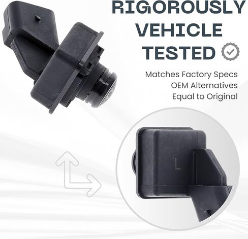Left Side View Backup Camera Replaces for 2015-2020 Ford F150 Extended Cab/Crew Cab | 2017-2020 Ford F150 Raptor | 2016-2018 Lincoln MKX | 2019-2021 Lincoln Nautilus OE Part # FL3Z19G490AA-L in Kuwait