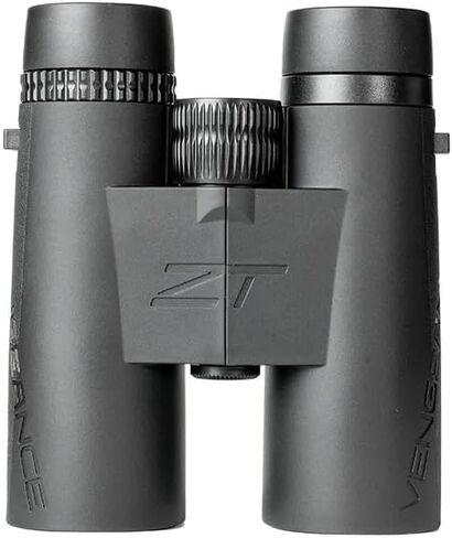 منظار ZeroTech Optics Vengeance HD - زجاج عالي الوضوح، منشور Bak-4 مطلي بالكهرباء، مقاوم للماء والضباب مع درع مطاطي للصيد والحياة البرية، 8 × 42 مم in Kuwait