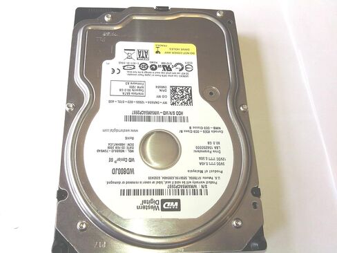 ويسترن ديجيتال WD800JD كافيار SE الموديل: WD800JD-75MSA3، 80 جيجا بايت 7200 دورة في الدقيقة، 8 ميجا بايت كاش ساتا 3.0 جيجابت/ثانية 3.5 (متجدد) in Kuwait