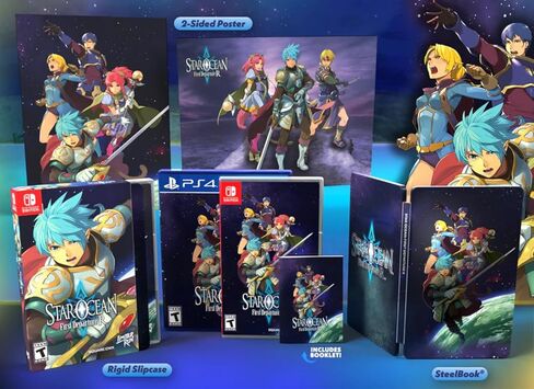 إصدار Star Ocean First Departure R SteelBook (ألعاب تشغيل محدودة #297) - لجهاز نينتندو سويتش in Kuwait