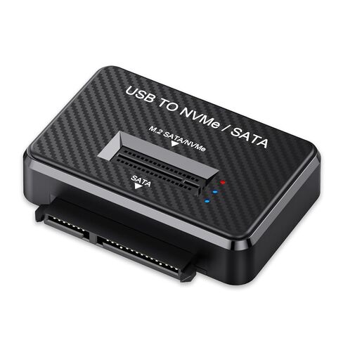 USB 3.0 USB-C Type-C إلى ثنائي NVME M-Key M.2 SATA 2.5 بوصة SSD لرسو السفن عمودي خارجي PCBA in Kuwait