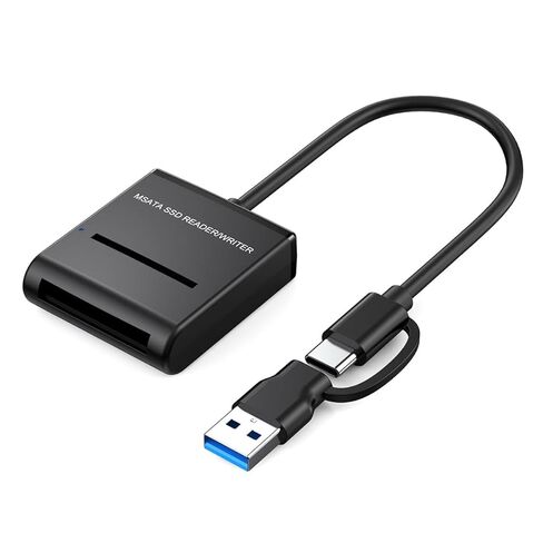 USB 3.0 USB-C Type-C إلى ثنائي NVME M-Key M.2 SATA 2.5 بوصة SSD لرسو السفن عمودي خارجي PCBA in Kuwait