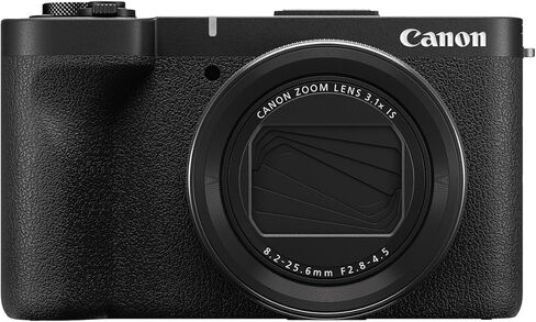 Canon PowerShot V1، كاميرا هجينة، عدسة تكبير بزاوية فائقة الاتساع، فيديو 4K، تسجيل فيديو، بث مباشر، إنشاء محتوى، تصميم مضغوط (متجدد) in Kuwait