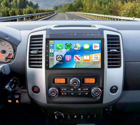 7 Inch Car Stereo Radio for Nissan Frontier 2001 2002 2003 2004 with Wireless Carplay & Android Auto GPS Bluetooth FM Backup Camera in Kuwait
