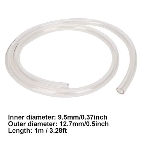 Soft Tubing Water Cooling, Universal Slim Computer PVC Water Cooling Pipe Soft Tube 9.5x12.7mm for Computer Water Cooling,High Transparency Water Cooling in Kuwait