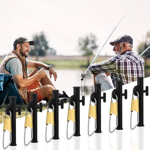 Soulchen 50 Pcs Sinker Slides for Catfishing with Metal Snaps ABS Fishing Weight Sinkers Slider Clip Outdoor Accessories Catfishing Tackle Equipment for Fishing Boat Beach in Kuwait