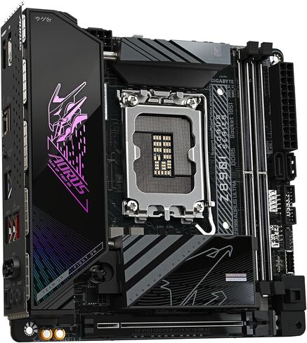 اللوحة الأم GIGABYTE Z890I AORUS Ultra - تدعم وحدات المعالجة المركزية Intel Core Ultra (Series 2)، 8+1+2 مراحل VRM، حتى 8800 ميجا هرتز DDR5 (OC)، 1xPCIe 5.0 + 1xPCIe 4.0، Wi-Fi 7، 2.5 جيجا بايت LAN، Thunderbolt 4 in Kuwait