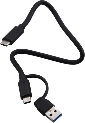 Black 10Gbps M.2 NVME SATA Mobile External SSD Adapter Case USB 3.2 Gen2 Hub, US in Kuwait