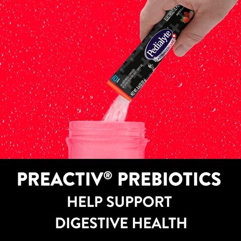 Pedialyte AdvancedCare Plus مسحوق الإلكتروليت، مع 33% المزيد من الإلكتروليتات والبريبايوتكس PreActiv، نسيم البرتقال، عبوات مسحوق مشروب الإلكتروليت، 0.6 أونصة، 6 قطع in Saudi Arabia