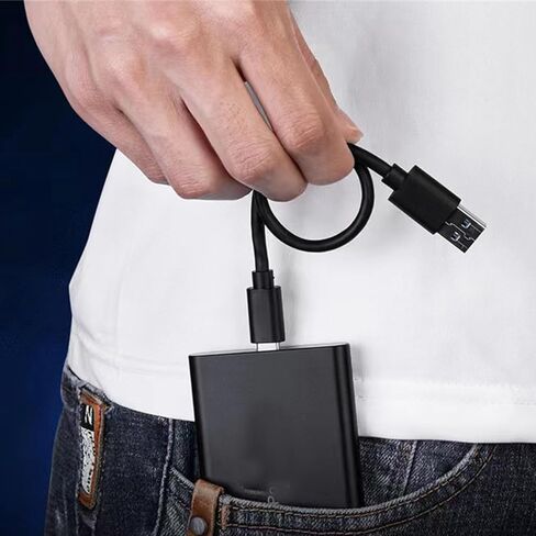محرك الأقراص الصلبة الخارجي المحمول سعة 1 تيرابايت، وحدة تخزين محمولة فائقة النحافة USB 3.0 للكمبيوتر الشخصي والكمبيوتر المحمول والنسخ الاحتياطي والتخزين للبيانات in Kuwait