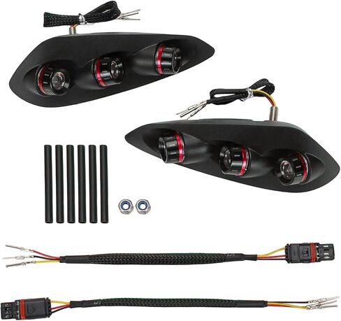 Motorcycle Front or Rear Turn Signal Indicators Compatible with BMW 1200GS/1200GS ADV 2014-2018,R1250GS/R1250GS ADV 2019-2022,(Clear 1 Pair) in Saudi Arabia