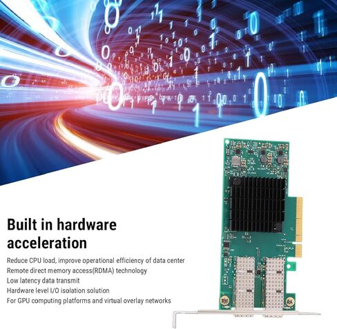Diyeeni Dual Port Server Network Adapter 10Gbps with RDMA Technology for High Speed Data Transmit Low Latency in Kuwait