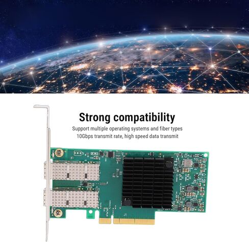 Diyeeni Dual Port Server Network Adapter 10Gbps with RDMA Technology for High Speed Data Transmit Low Latency in Kuwait