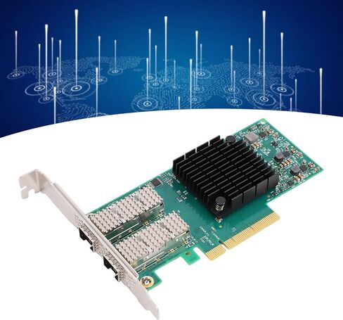 Diyeeni Dual Port Server Network Adapter 10Gbps with RDMA Technology for High Speed Data Transmit Low Latency in Kuwait