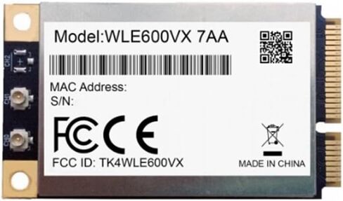 WLE600VX ثنائي النطاق 2.4 جيجا هرتز 5 جيجا هرتز 802.11ac/Abgn بطاقة PCI Express صغيرة MIMO 2x2 Wave 1 وحدة بطاقة WiFi Atheros QCA9882 in Kuwait