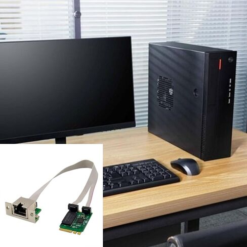 محول شبكات M.2 RJ45 RTL8125BG Chip M بطاقة جيجابت إيثرنت / 1000 / 100Mbps PCIE Bus Card سهلة التركيب in Kuwait