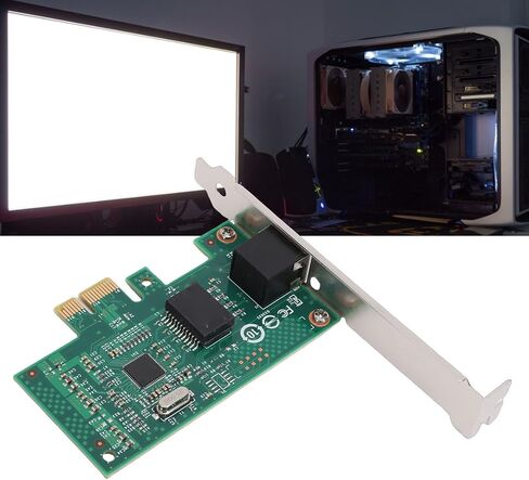 محول خادم Zopsc Gigabit Ethernet PCIE 2.0 x1 بطاقة الشبكة مع وحدة تحكم 82580 لأجهزة الكمبيوتر المكتبية Linux OS X in Kuwait