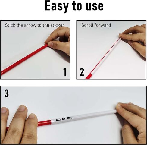 12 Pack Arrow Wrap,4"*1" Size Glossy Arrow Wraps,Bowhunting and Target Archery Gear & Accessories(White) in Kuwait