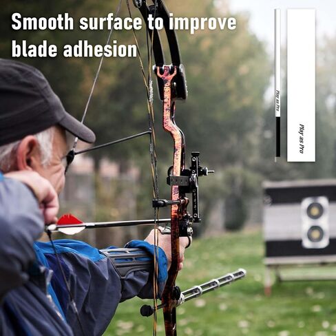 12 Pack Arrow Wrap,4"*1" Size Glossy Arrow Wraps,Bowhunting and Target Archery Gear & Accessories(White) in Kuwait