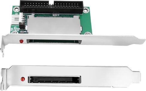 XMSJSIY CF to IDE Adapter Card 40 Pin Compact Flash CF to 40 Pin 3.5 inch IDE Hard Drive Converter Expansion Card with PCI Bracket for Notebooks Computer PDA Router Firewall - 2PCS in Kuwait