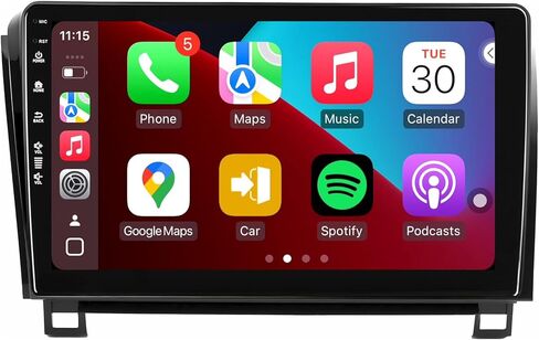 ستيريو سيارة Android 13 لسيارة Toyota Tundra 2007-2013 مع Carplay اللاسلكي وAndroid Auto، وحدة رأس شاشة تعمل باللمس IPS QLED، GPS، راديو، بلوتوث، 5G WiFi، كاميرا احتياطية 1080P HD، FM، SWC in Kuwait
