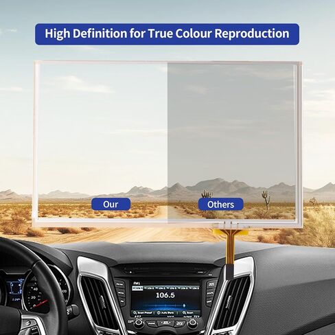 TsuperU 7" Touch Screen Digitizer Replacement for Hyundai Sonata Veloster 2013-2016, for Kia Soul Sorento Radio Screen 2013-2016 Replaced, Touchscreen Navigation System LB070WV7 TD01 TM070 LMS700KF3 in Kuwait