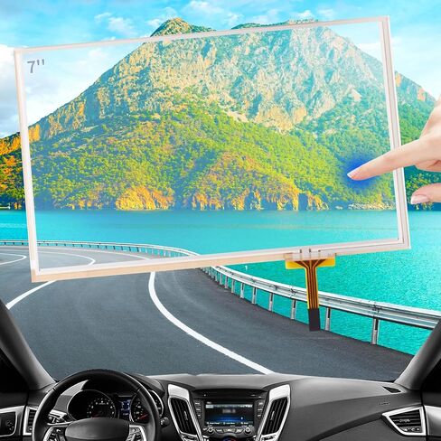 TsuperU 7" Touch Screen Digitizer Replacement for Hyundai Sonata Veloster 2013-2016, for Kia Soul Sorento Radio Screen 2013-2016 Replaced, Touchscreen Navigation System LB070WV7 TD01 TM070 LMS700KF3 in Kuwait