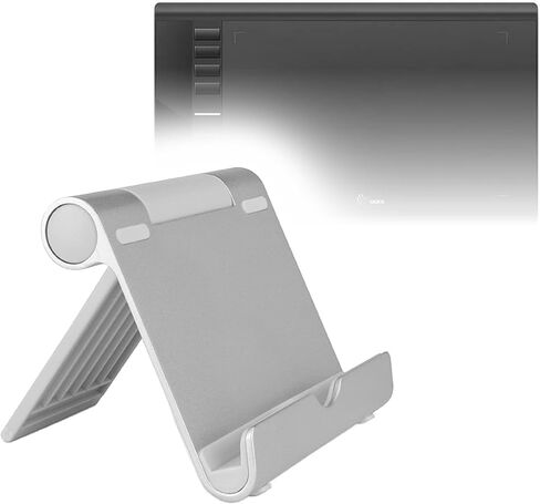 حامل وحامل BoxWave متوافق مع UGEE M708 V3 (10 بوصة) - حامل ألومنيوم VersaView، محمول، عرض متعدد الزوايا قوي in Kuwait