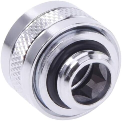 Alphacool Eiszapfen PRO 13mm HardTube Fitting G1/4 - Chrome (17470) in Kuwait