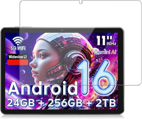 2-Pack Screen Protector for Raemond M70 2025 11 inch Tablet, 9H Hardness Tempered Glass, Anti-Fingerprint,Anti-Scratch, Easily Installation & HD Clear in Kuwait