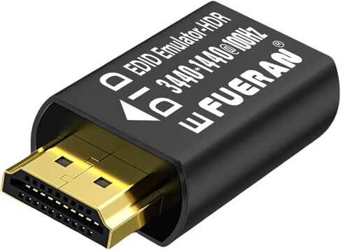 HDMI Dummy Plug – Special Resolution Virtual Display Emulator、EDID Headless Ghost Display Adapter edid Emulator (3440x1440@100Hz) in Kuwait