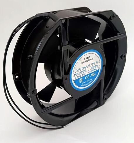 مروحة تبريد جديدة OA172SAP-11-1TB XC، OA172SAP-11-1TB XC AC100-125V 0.35/.040A 46/50W 50/60 هرتز مروحة تبريد بسلكين 17 سم لحجم 6.77 بوصة × 5.91 بوصة × 2.01 بوصة in Kuwait
