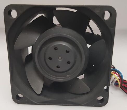 Fan, for 60X60X38MM 24V 0.58A 3700RPM 140.16CFM 6038 4-Wire Cooling Fan in Kuwait