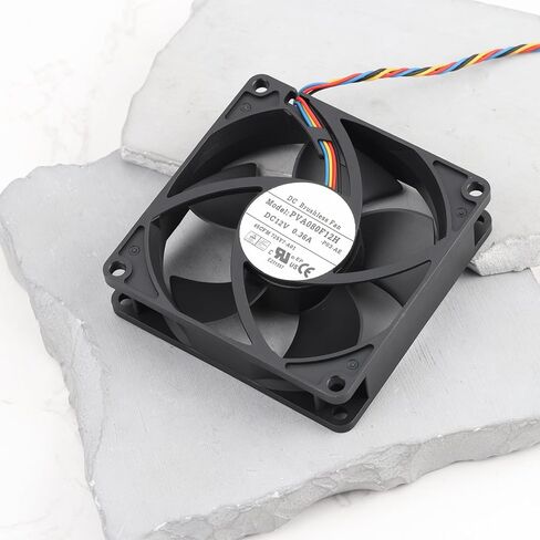 مروحة تبريد هيكل الكمبيوتر 9DVNN DASA0820R2U 80 * 80 * 20 مم متوافقة مع Dell Optiplex 390 790 990 3010 in Kuwait