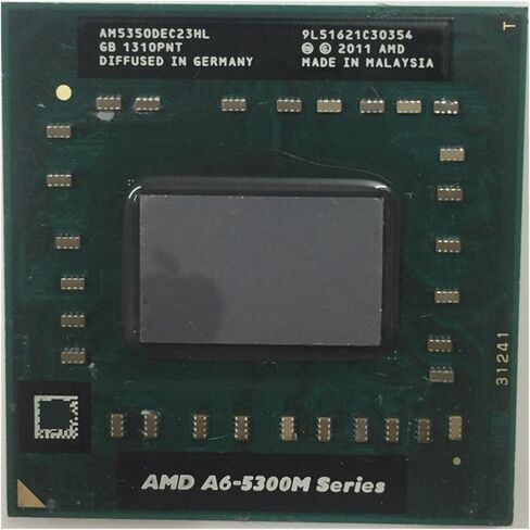 A A6 5350M 5300M AM5350DEC23HL 2.9 جيجا هرتز Dual c معالجات الكمبيوتر المحمول وحدة المعالجة المركزية AM 5350 المقبس FS1 722 Pin A6-5300M in Kuwait