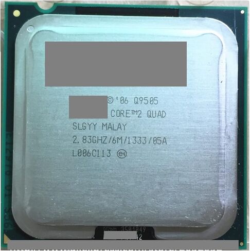 Core2 Quad Processor Q9505 6M Cache/2.83G/1333M FSB LGA775 Desktop CPU in Kuwait
