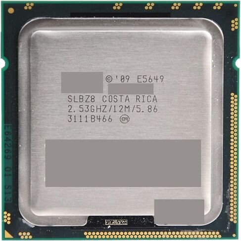 معالج E5649 CPU 2.53 جيجا هرتز 8 ميجابايت Six c LGA1366 SLBZ8 in Kuwait