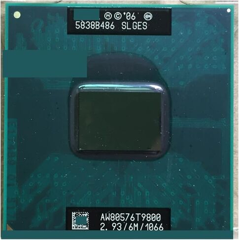 CPU Laptop c 2 Duo T9800 6M Cache/2.93GHz/1066/Dual-Core Socket 479 ForGM45 PM45 in Kuwait