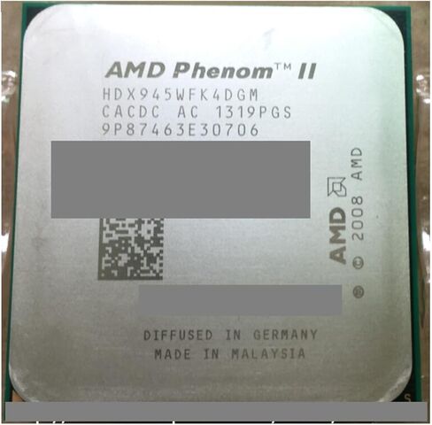 معالج وحدة المعالجة المركزية ph II X4 945 بمقبس 3.0 جيجا هرتز AM2+/AM3 938-pin L3/6M رباعي النواة in Kuwait