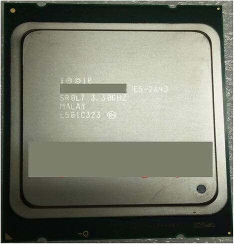 Version CPU E5 2643 3.3GHz Quad-Core 10M Cache DDR3 1600MHz FCLGA2011 TPD 130W E5-2643 in Kuwait