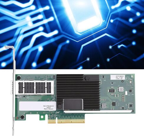 بطاقة شبكة PCIE، وحدة تحكم XL710AM1، منفذ QSFP فردي مع جودة خدمة على الشريحة وإدارة حركة المرور، لترقية خادم مركز بيانات VMware in Kuwait