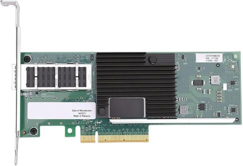بطاقة شبكة PCIE، وحدة تحكم XL710AM1، منفذ QSFP فردي مع جودة خدمة على الشريحة وإدارة حركة المرور، لترقية خادم مركز بيانات VMware in Kuwait