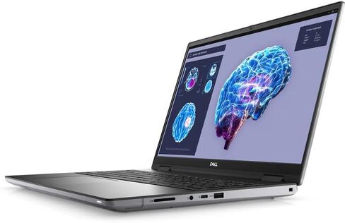 محطة العمل المحمولة Dell Precision 7680 - شاشة 16 بوصة FHD+ AG 500 nits - 5.5 جيجا هرتز Intel Core i9-13950HX 24-Core - 1 تيرابايت SSD - 64 جيجابايت ذاكرة الوصول العشوائي - NVIDIA RTX 3500 Ada 12 جيجابايت GDDR6 - Windows 11 pro in Kuwait