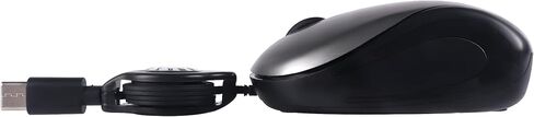 ميني ماوس USB C سلكي من النوع C ماوس سلكي بصري التوصيل والتشغيل قابل للسحب 2.3 قدم/70 سم كابل 1000D-PI صغير هادئ انقر الفئران للسفر الملائم لأجهزة Mac وأجهزة الكمبيوتر المحمولة وأجهزة الكمبيوتر المحمولة وأجهزة الكمبيوتر المكتبية والأعمال in Kuwait