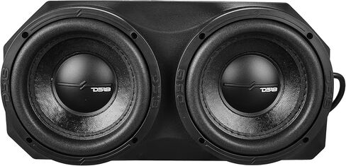 DS18 SLG-UDSD6LD-20UP Polaris Slingshot Under Dash Enclosure with Subwoofers - 2 x 6.5 Subwoofer 600W RMS 1200W Max Power - Loaded Speaker Bass Box for Slingshots 2020+ in Kuwait